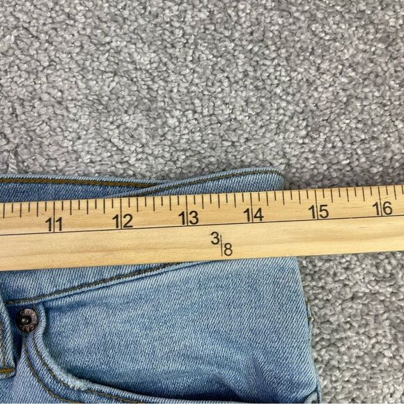 J. Crew Billie Demi Jeans Women’s 29 Blue Cropped Boot High Rise Light Wash - Picture 8 of 12